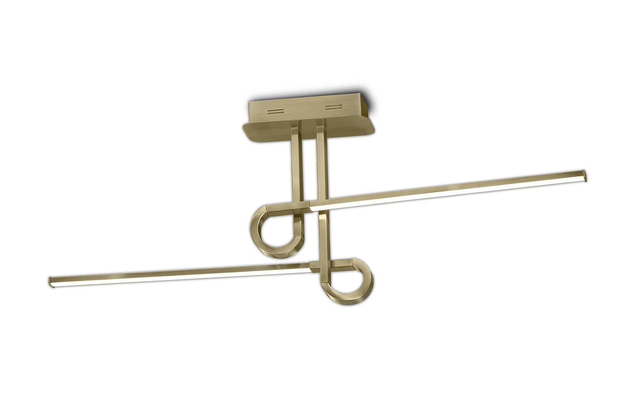 M6127  Cinto Ceiling 20W LED Antique Brass